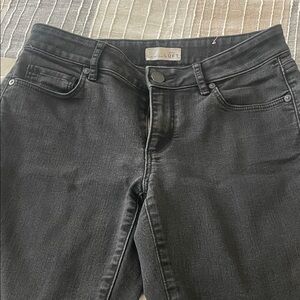 LOFT Women's Dark Gray Skinny Jeans